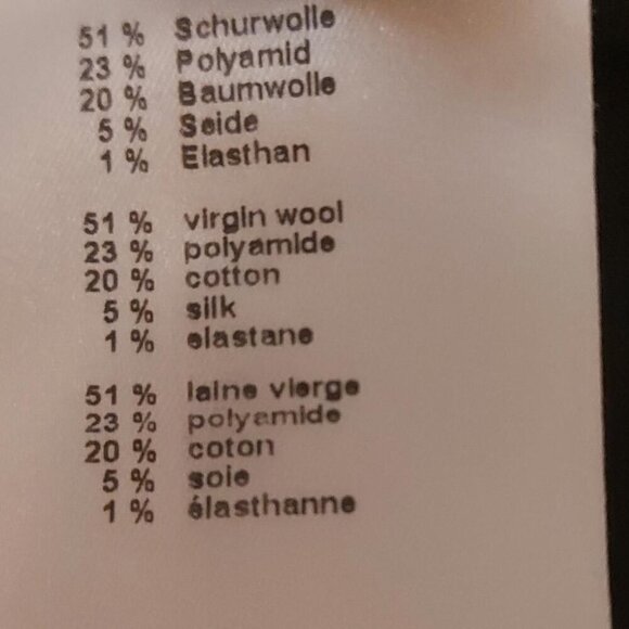 Dark Academia Wool Skirt Faux Wrap Plaid Cozy Library Core - Picture 7 of 10